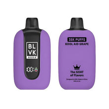 5% BLVK  Aura 35K Puffs Disposable